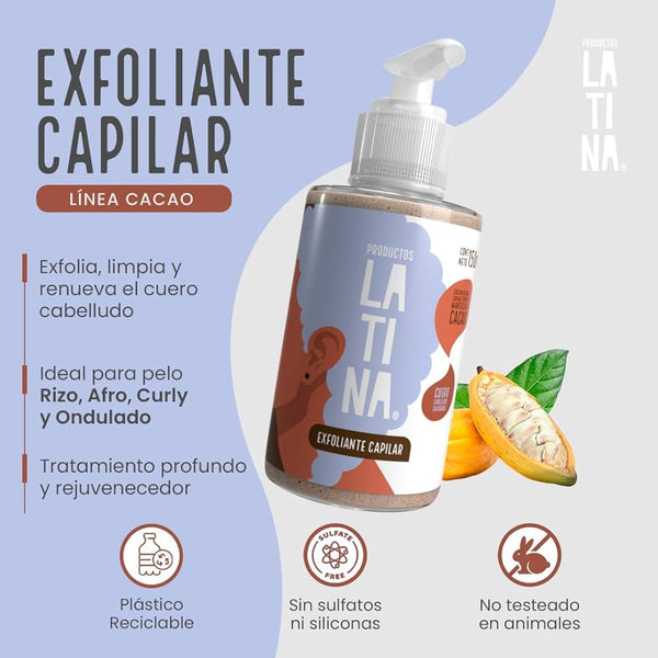 Exfoliante Capilar Latina Cacao (Edición Distroller)