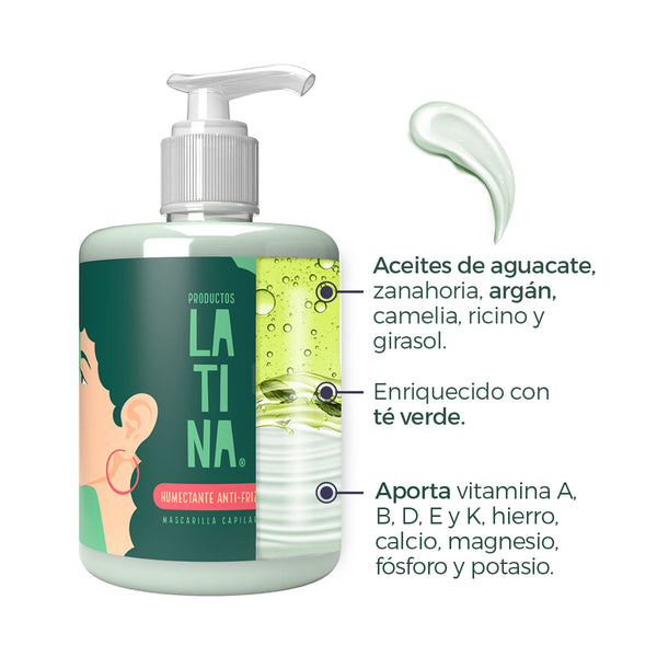 CREMA PARA PEINAR ANTIFRIZZ LATINA