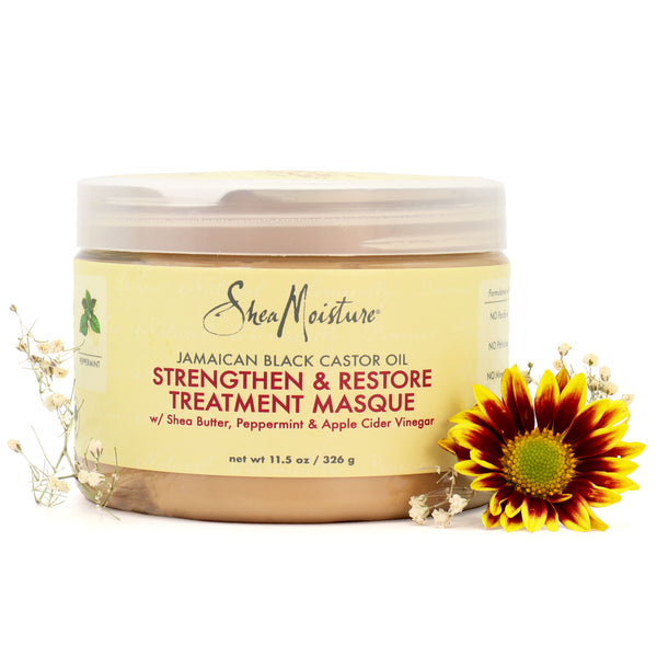 Mascarilla de Reparación Sheamoisture de Aceite de Ricino Negro Jamaiquino
